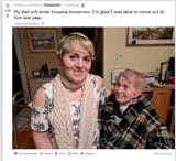 hospice dad trans