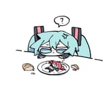 teto ated miku food