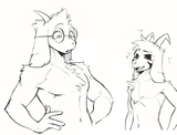 Asriel Ralsei reversed