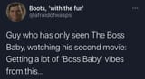 boss baby vibes