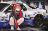blue_archive gmirror1 horns rikuhachima_aru torn_clothes