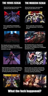 Overpowered isekai MCs
