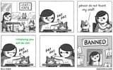 too much text