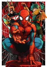 Spider-Man All Might Deku by MHA Author