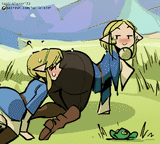 Link-Sniffs-Zelda-=)