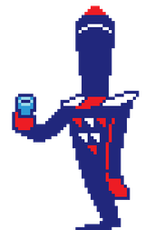 Zapper with some water