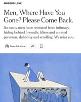 Men Where Have You Gone