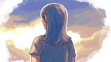 海振り返る背景込み