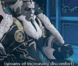 increasing discomfort