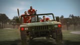 FOUR WHEEL DRIVE TO THE COMMUNE, PICK UP THE CREW