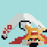 jack-o pose pixel