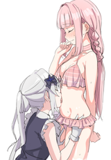 __tamaki_iroha_and_yakumo_mitama_mahou_shoujo_madoka_magica_and_1_more_drawn_by_kinosuke_sositeimanoga__0716d77732cd69358499fd887f84609c