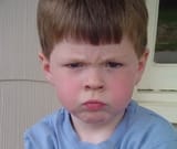 mad little boy