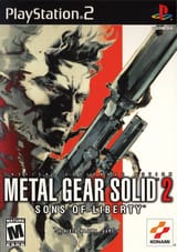 Metal Gear Solid 2 (MGS2) PS2 Box Art