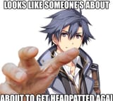Looks like someone needs a headpatting