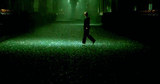 walking into an invisible boundary while poisoned