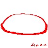 red circle on floor