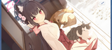 Serika New Year Kimono shrine L2D maiden cat tsundere