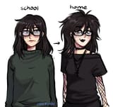 secret goth karen @knoxblockz