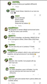 names