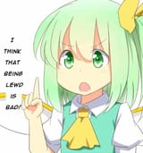 daiyousei I think that being lewd is bad!_1