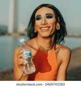 happy-trans-person-bottle-water-260nw-2465743183