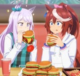 __mejiro_mcqueen_and_tokai_teio_umamusume_drawn_by_hangaku_souzai__c502bf51280ce9e818ee5199a28429b4 horse burger