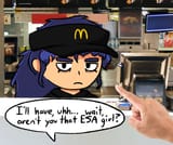 Plum cashier