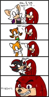 knuckles niggers