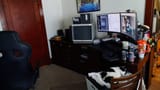 desk unclean