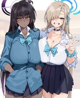 Asuna and Karin Blue Archive 236
