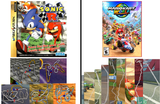 Sonic R vs Mario Kart World