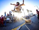 jesus on a skateboard