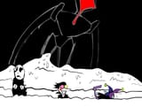 change your fun value to 66, stab toriel, go into your room, turn off the lights