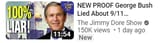 100% liar