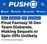 ff16 dev team disbanded ff16 sequel cancelled