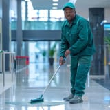 janitor-cleaning-floor-stockcake