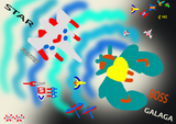 Beat the Fighters with the Boss Galaga