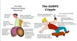 DND invalid vs GURPS crippel