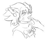 elh red mouth