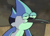 mordecai fapping lol