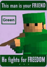 green