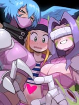 __fairimon_shutumon_and_orimoto_izumi_digimon_and_1_more_drawn_by_0lightsource__4ea7c17f43a394e33a6a56dd088422c4