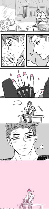 zarya painting nails