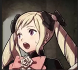 elise is shocked and opening her mouth