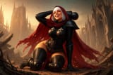 20250628_1732_Kneeling Battle Sister_remix_01jyvjergwevarcq0vd2vb7s16