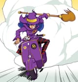 Plum Vespa