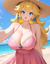 princess peach summer walk