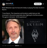 Mads Mikkelsen says