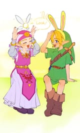 __link_princess_zelda_young_link_navi_and_young_zelda_the_legend_of_zelda_and_1_more_drawn_by_yoco45rkgk__fcdf0341868465b7c7ccfbc9f867d5fe